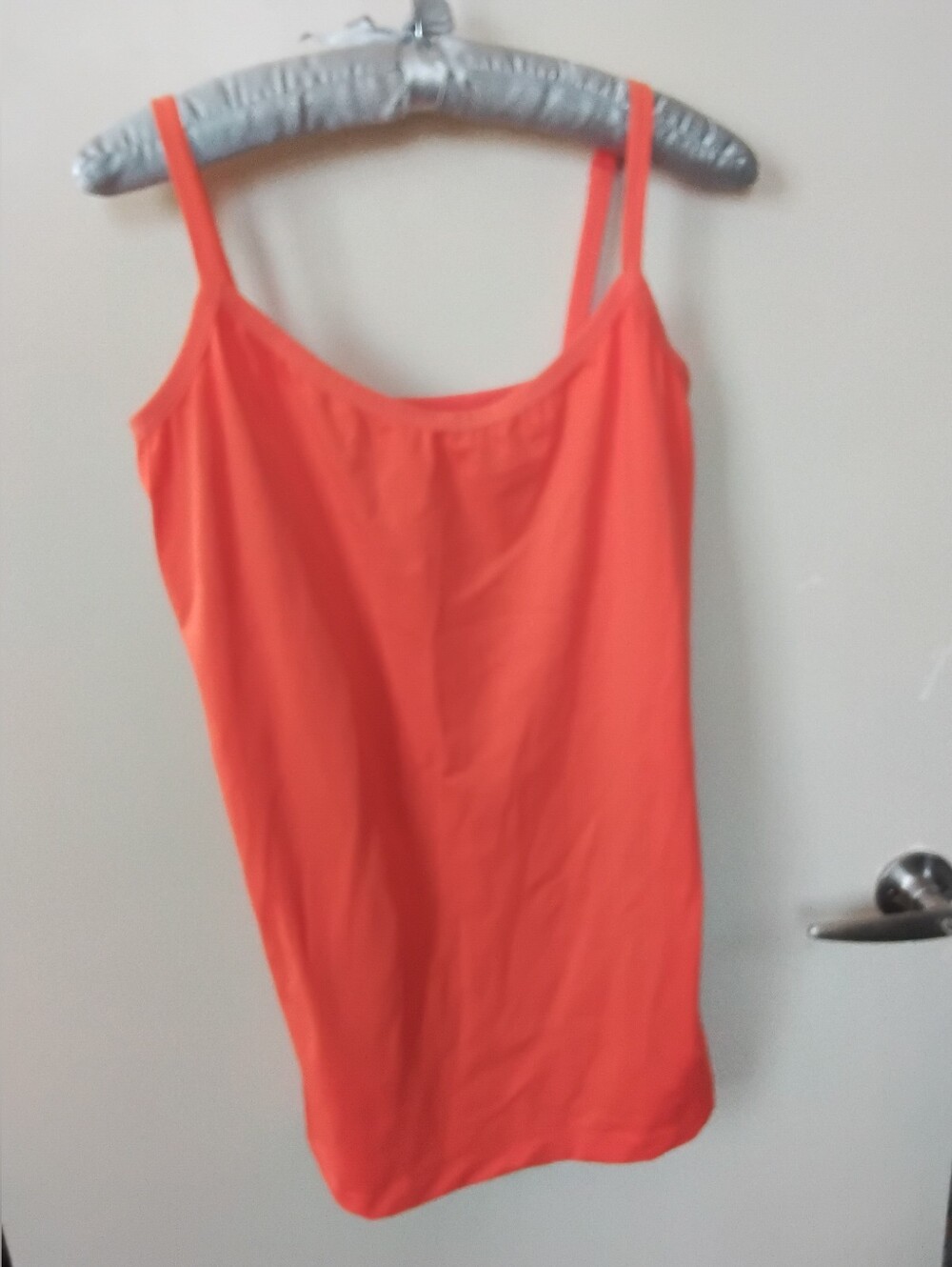 eye candy Bright Orange Spaghetti Strap Camisole